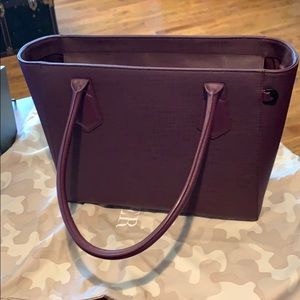 Dagne Dover Signature Classic Tote in Eclipse